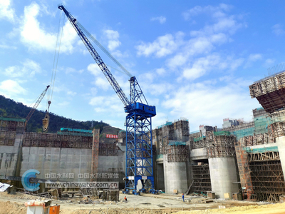 韩江高陂水利枢纽主体工程建设进入冲刺阶段